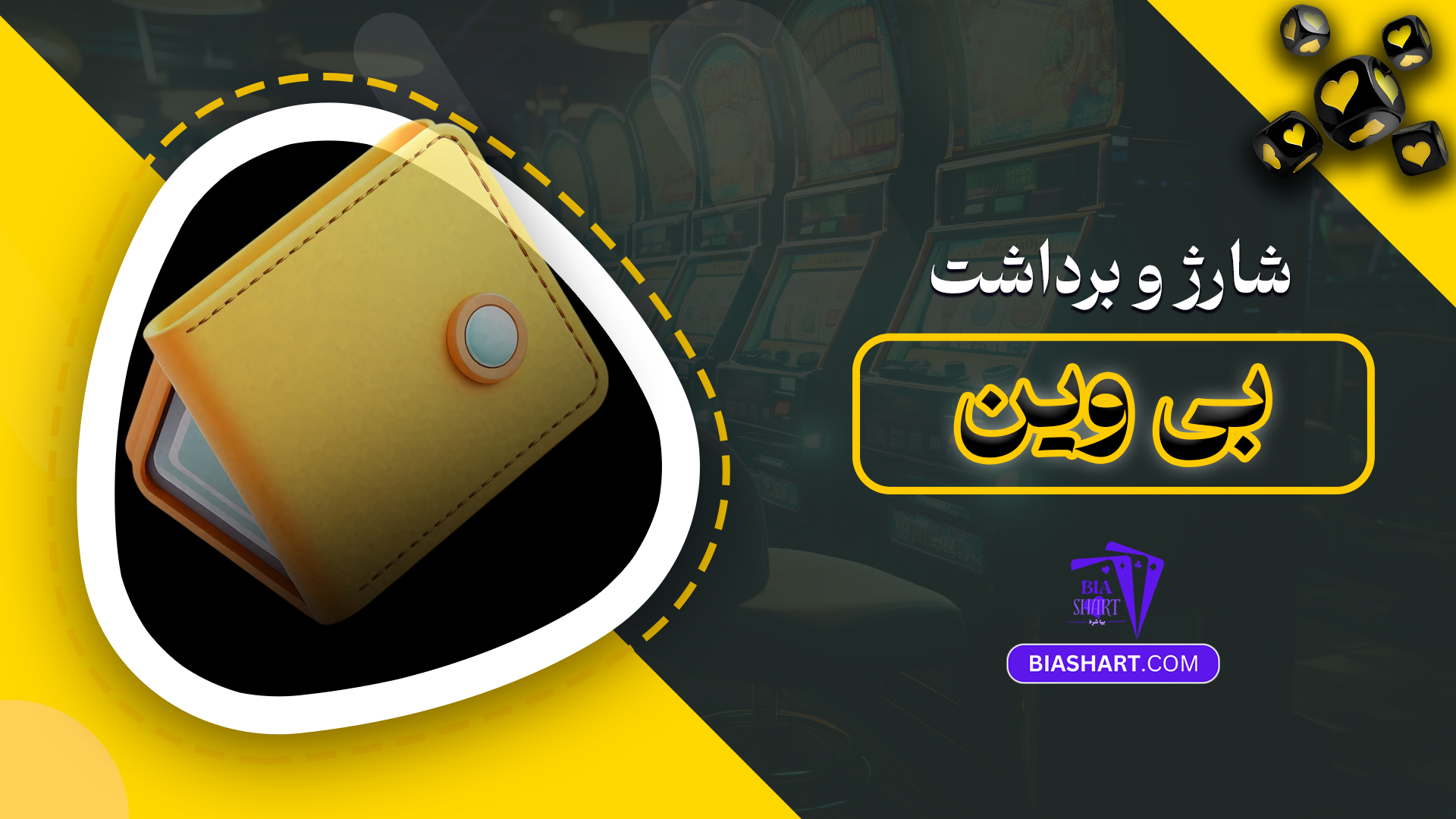 شارژ و برداشت بی وین