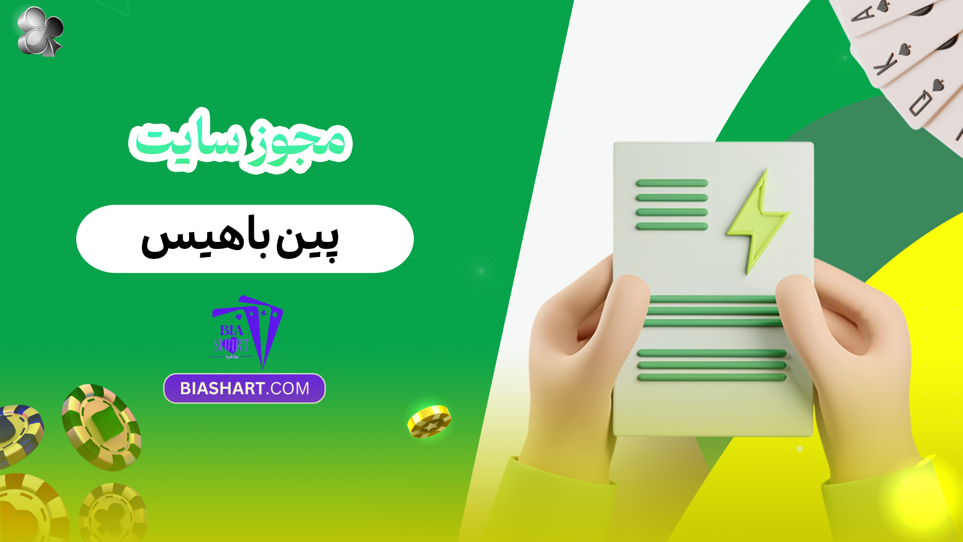 مجوز سایت پین باهیس